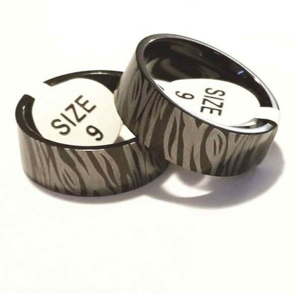 New stainless steel ring size 5